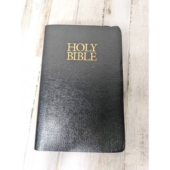 Holy Bible NIV Zondervan Words in Christ in Red Letter with Helps 2001 Softcover - Picture 1 of 7